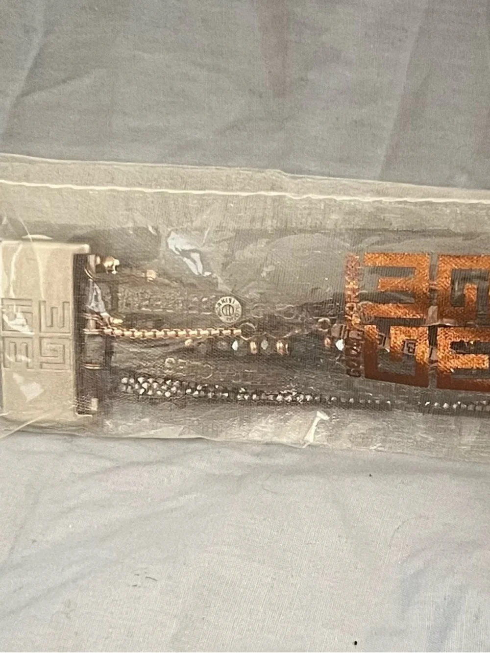 Brand New with tags and mesh gift bag a Multi strand beaded and leather bracelet - Picture 6 of 6